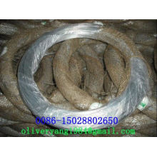 Galvanizing annealed wire for baling or construction reinforcement deformed bar